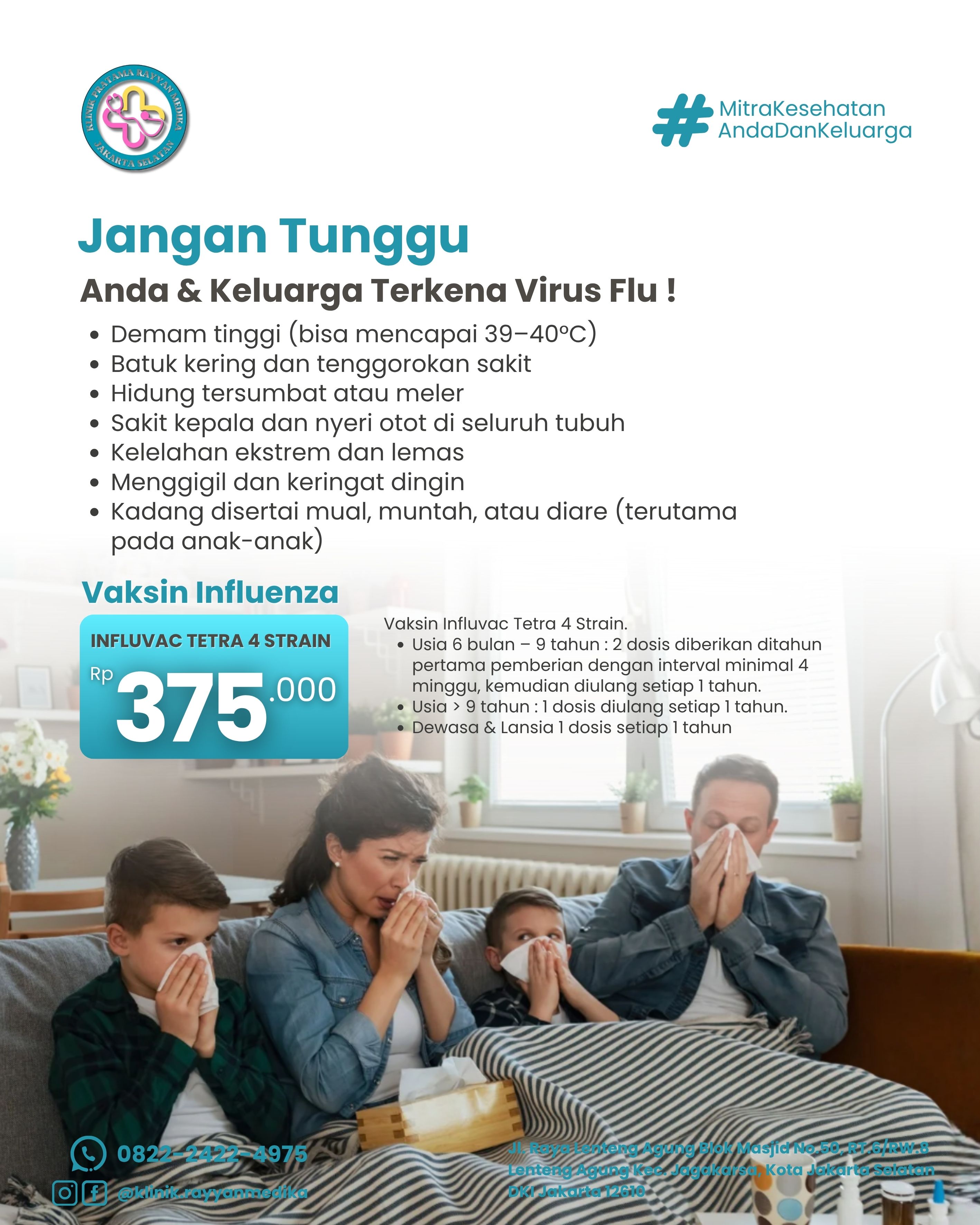 Vaksin Influenza 4 Strain