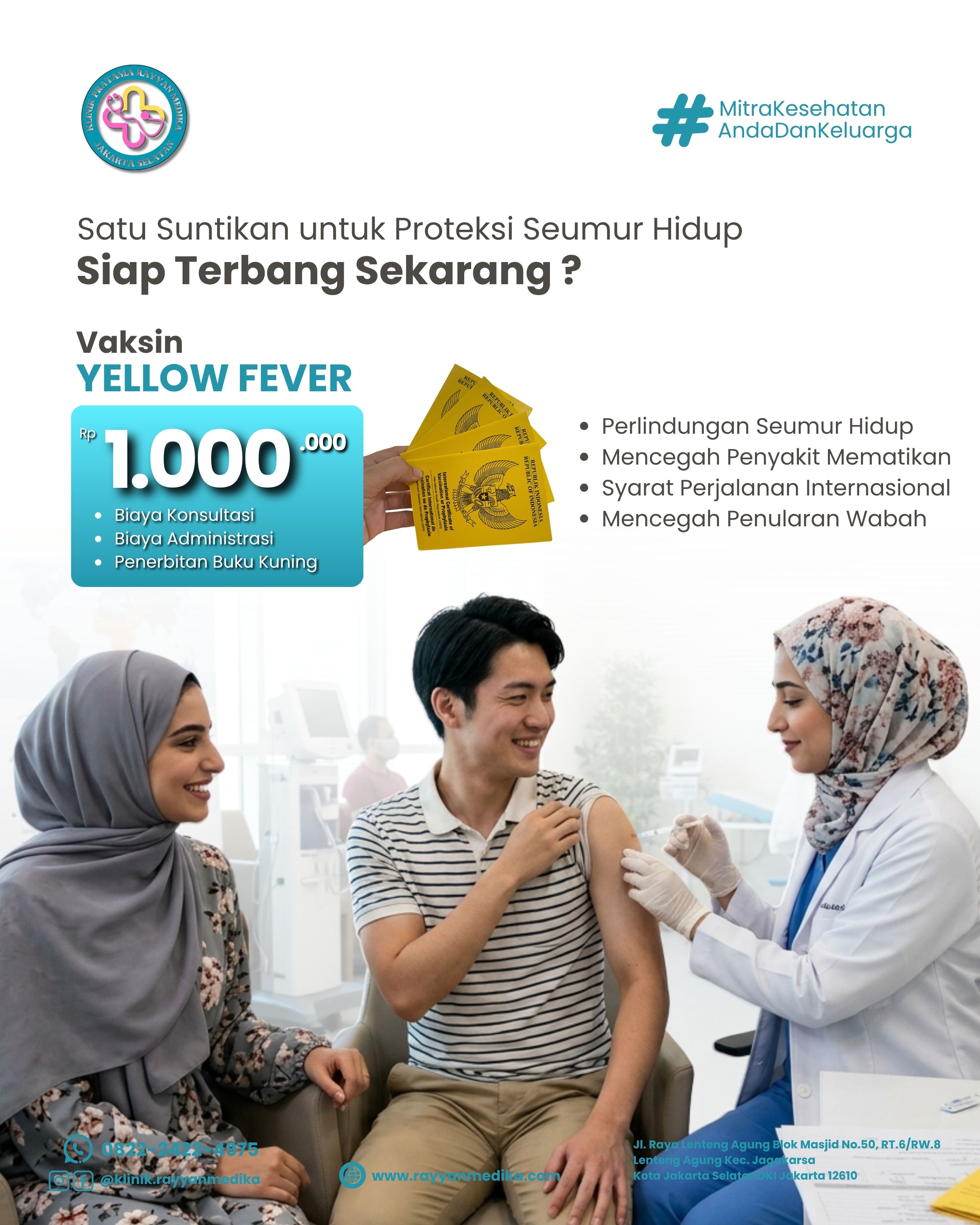Vaksin Yellow Fever Jakarta Selatan